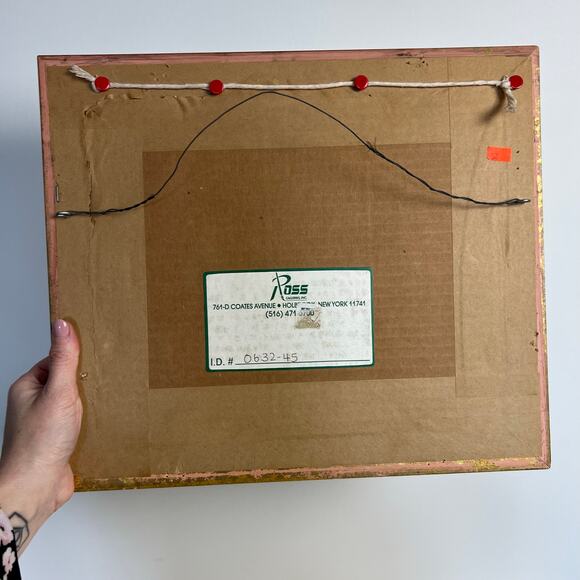 "Saturday Afternoon" by André Gisson Art – Gold Framed Reproduction Painting - Picture 7 of 10